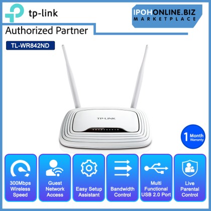 TP-LINK TL-WR842ND 300Mbps Multi-Function Wireless Router